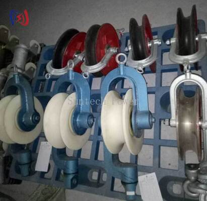 Taşınmış Kablo Bloku: Ağır Görevli Anti-Kendirme Yönetici Yapışkan Bloku (10-40KN)