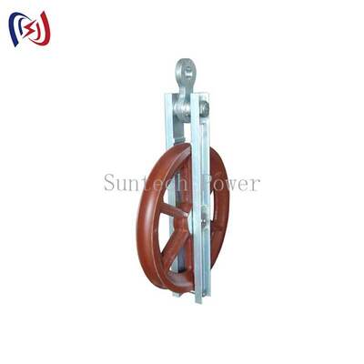 300KN Yüksek Hızlı Dönüştürme Pulley Steel Sheave Sürtünmeyi Azaltır