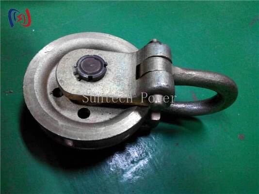 Hoisting Point Block for Transmission Line Construction | 50–80KN Heavy Duty Lifting Pulley