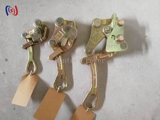 Clamp Universal Gripper 10-30KN 2.5-32mm çaplı nakliye hattı ipleri için nominal yük