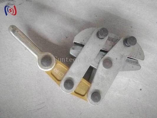 Anti Twist Çelik Halat Yakalayıcı Gel Yanında Klem 50-200KN için 11-30mm Transmission Line Stringing