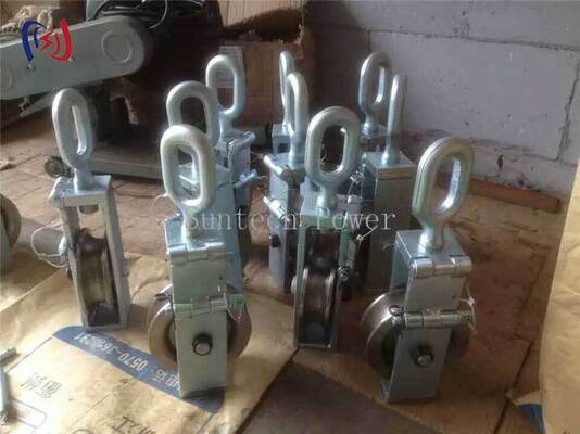 Üst hat çalışması için 30-80KN nominal yükü ve 140-180mm şef çapı olan iletken ipleme bloğu