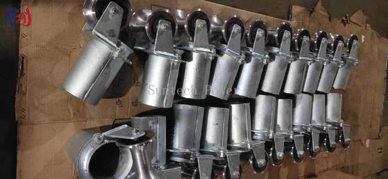 D Serisi Çan Ağzı Kablosu Giriş Koruma Roleri 80-200mm MC Naylon Tekerlekleri ile