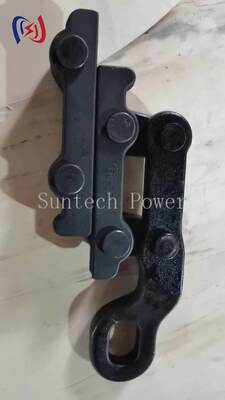 13-26mm Maksimum Açıklık ve 10-30KN Anma Yükü ile Paralel Toprak Teli Tutucu Çektirme Kelepçesi, Eş Zamanlı Çift Tel Tutma için