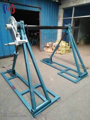 Modüler SIPZ Serisi Kablo Makara Standı, 30-100KN Yük Kapasitesi ve Mobil Kablo Taşıma İçin Aletsiz Montaj
