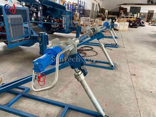Havai Hat Çekme İşlemleri İçin 5000-7000kg Maksimum Makaralı Ağırlık ve 45rpm Maksimum Hız ile Hidrolik İletken Makaralı Stand