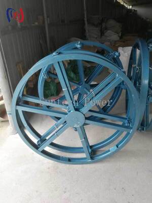 10-70KN Yük Kapasiteli, 500-1500mm Makaralar İçin Yer Tasarruflu Dikey Kablo Makara Standı