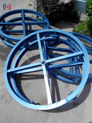 10-70KN Yük Kapasiteli, 500-1500mm Makaralar İçin Yer Tasarruflu Dikey Kablo Makara Standı