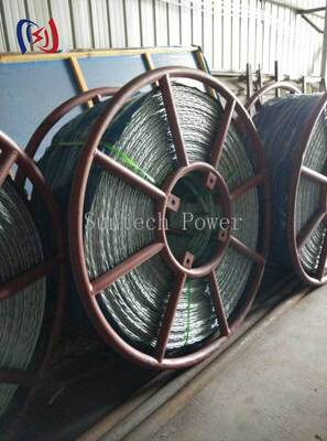 12 iplik Anti Twist Kablo 9-42mm 54-817KN Kırma Gücü Sabit kaldırma