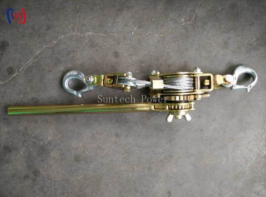 Ratchet Tel Çektirme 10-30KN 1200-1500mm Dövme İletken Gerdirme Aletleri