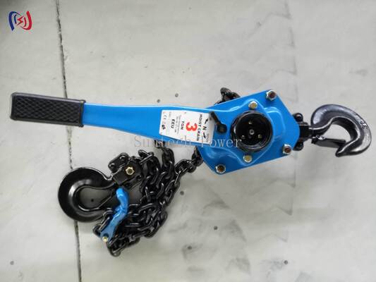 Güç hattı kurulumunda otomatik frenli ağır görevli zincir kaldırıcı 5-90KN el zincir bloğu