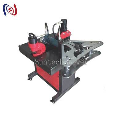 220V Four Function Hydraulic Busbar Machine with 270KN Bending Force for Cutting Punching and Bending