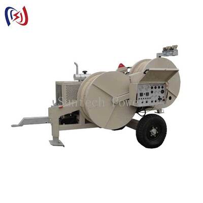 2x35KN Hidrolik Kablo Gerdirici 4000KG Hidrolik Çekici Gerdirici Havai İletken Gerdirme İçin