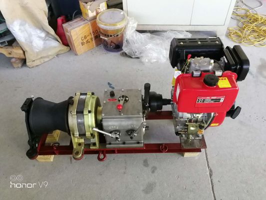 Benzinli Dizel Motorlu Kaptan Vinç Honda Motor Elektrik Kablosu Powered Vinç