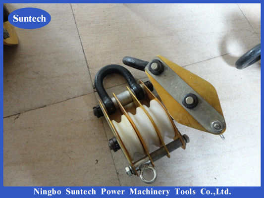 Snatch Block 2 Ton Alüminyum Sheave Hosting Tackle Conductor Stringing Tools