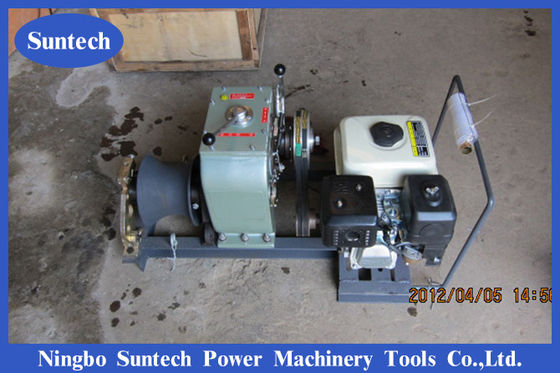 İnşaat İşleri İçin 4 Ton 6HP Benzinli Motorlu Kablo Vinç Çektirmesi