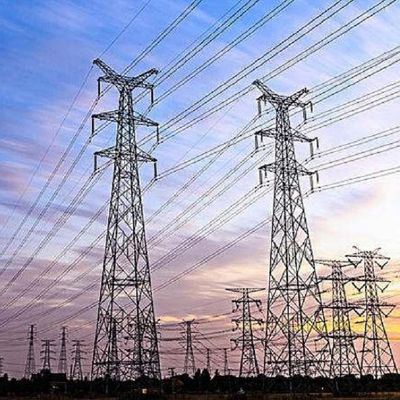 Yüksek Gerilim Açılı Çelik Elektrik İletim Hattı Kulesi JIS H8641