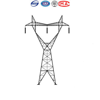 Havai Hat İçin Sıcak Daldırma Galvanizli Q235 Elektrik Kule