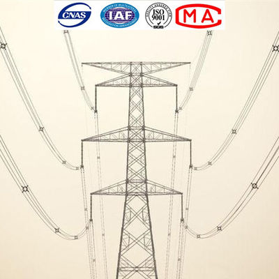 Havai Hat İçin Sıcak Daldırma Galvanizli Q235 Elektrik Kule