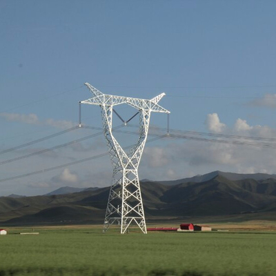 Sıcak Daldırma Galvaniz 132kv Enerji Nakil Hattı Kulesi