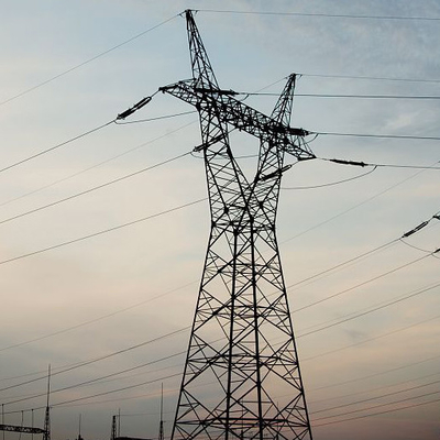 Sıcak Daldırma Galvaniz 132kv Enerji Nakil Hattı Kulesi