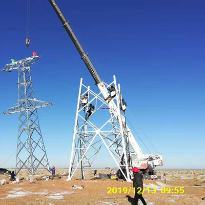 Cross River Angel Çelik 35 66 110 220KV İletim Hattı Kulesi