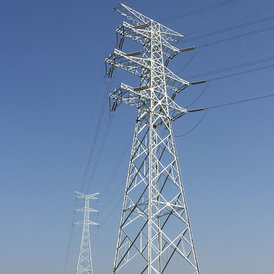 35KV Q355 Q255 Melek Çelik Pilon İletim Kulesi