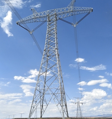 Galvanizli Açılı Çelik 11KV 33KV 132KV 220KV İletim Kulesi