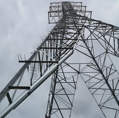 Havai Hat Çelik Q235 Q345 Q420 132 KV Tower