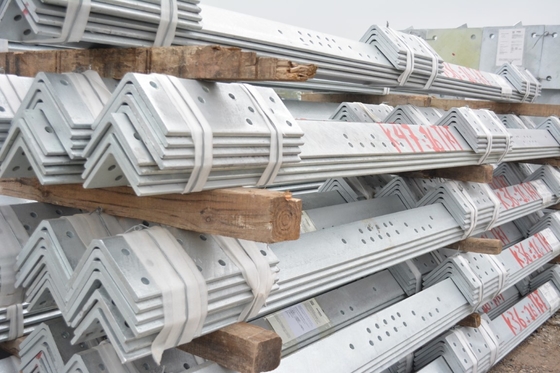 Sıcak Daldırma Galvanizli Çelik 110KV Güç İletim Kulesi