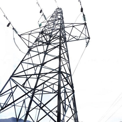10KV - 750KV Güç İletimi Galvanizli Kafes Kule