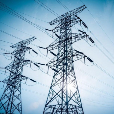 HDG Kafes Açısı Çelik Yüksek Gerilim Elektrik Direkleri