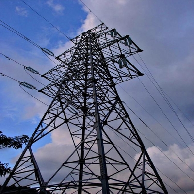 Q245 Q355 Elektrik Güç Kafes Pilon İletim Kulesi
