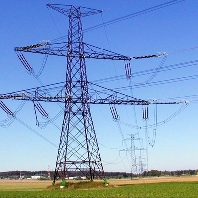 Yüksek Rüzgar Toleransı 110kV 132kV Monopole Hücresel İletim Kulesi