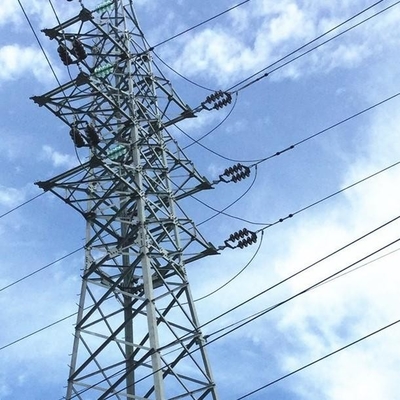 10KV - 750KV Güç İletimi Sıcak Daldırma Galvanizli Kafes Kule