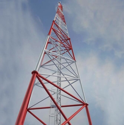 GB / ANSI / TIA-222-G GSM Telekomünikasyon Çelik Kule