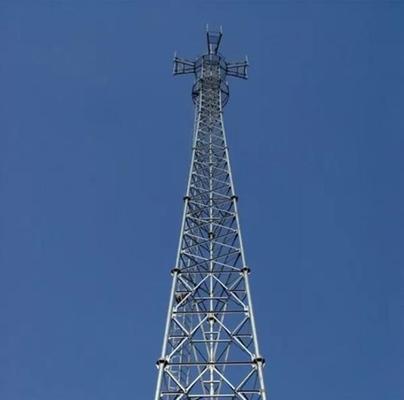 Yardımcı Hizmet için 138kv HDG Teleskopik Anten Direk