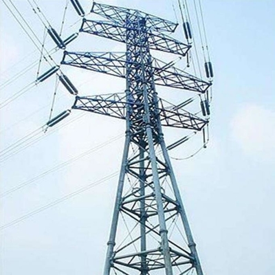 İletim Hattı Galvanizli Çelik Q355/Q255 Guy Wire Tower