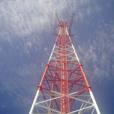 ISO 1461 ASTM A123 HDG Borulu Telekomünikasyon Çelik Kule