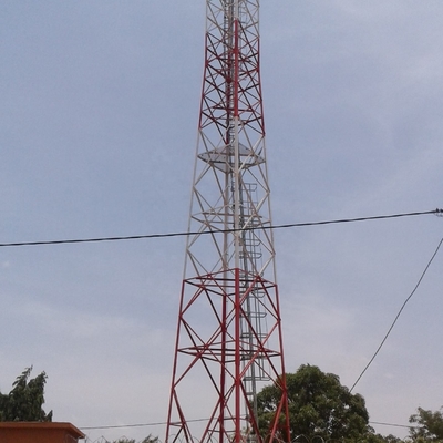Telekom 10kV 4 Ayaklı Kule Yapısı Açısal Haberleşme