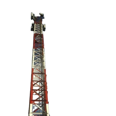Galvanizli Köşeli 60m Çelik Kafes Kule Telekom Sst 33KV