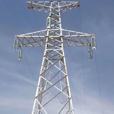 Q355B Çelik İletim Hattı Kulesi Galvanizli Elektrik Gücü