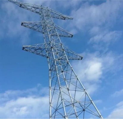 İletim Hattı Elektrik Gücü Kafes Çelik Kule Q235B