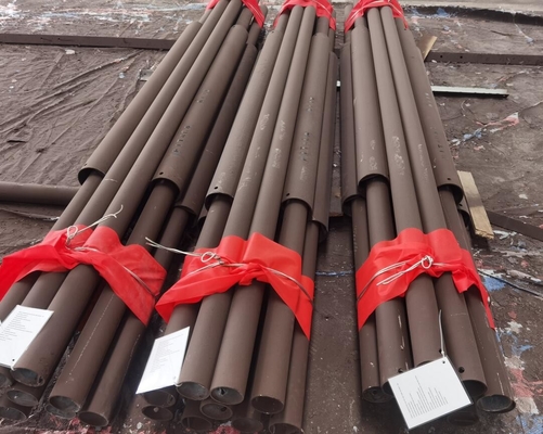 Palmiye Ağacı Kamuflajlı Çelik Monopole Kule ASTM A123 Galvanizli