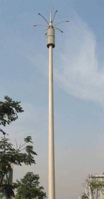 Telekomünikasyon Çelik Galvanizli Monopol Kule 0 - 80 Metre